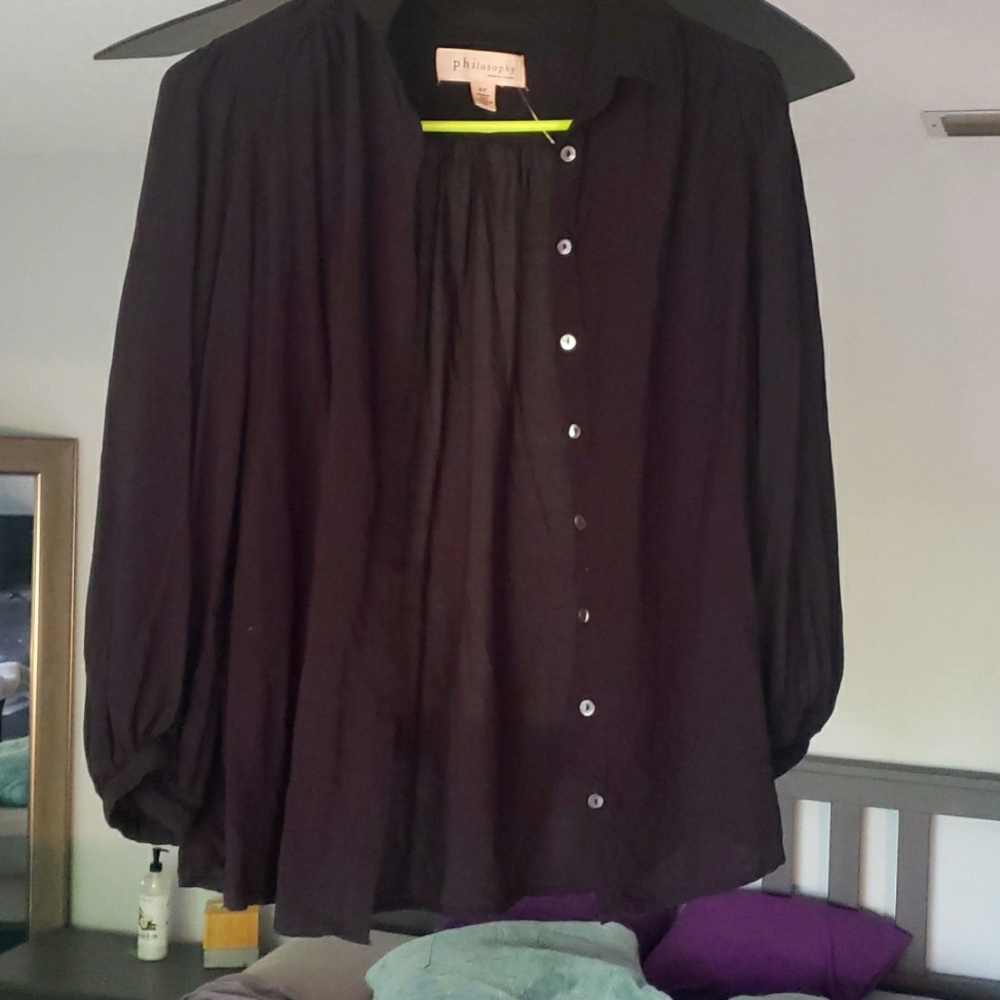 Super soft shirt with 3/4 baloon sleeves